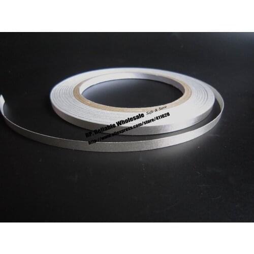1x 7mm* 20 meters Conductive Fabric Tape, Single Adhesive, EMI shield, Electromagnetic Field Shielding Fabrics