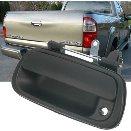 69090-0C030-C0 Black Car Tailgate Rear Door Handle Smooth Black Exterior For Toyota Tundra 000 2001 2002 2003 2004 2005 2006