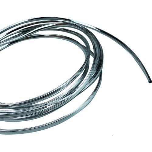 4M DIY Car Interior Chrome U Shape Air Vent Decorative Strip For Peugeot 206 207 208 301 307 308 408 407 508 2008 3008 4008 5008