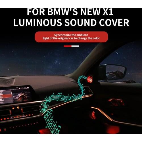 For BMW New X1 Baohua Set 6-piece set Front door tweeter tweeter cover Door panel light cover Door panel midrange cover