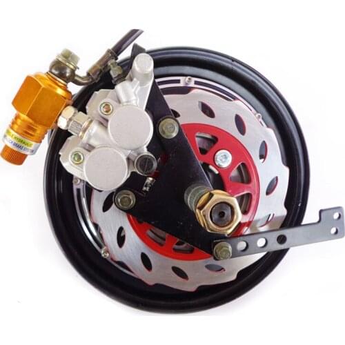 For Electric cars electric motorcycle 110 double pump ABS brake drum new integrated tensioner ring modified disc loaded