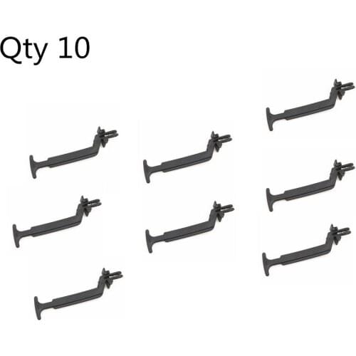 FHAWKEYEQ 10 Pcs Engine Grille Bonnet Hood Release Rod Handle For VW Passat B5 B5.5 1998 1999 2000 2001 3B0 623 593 C 3B0623593C