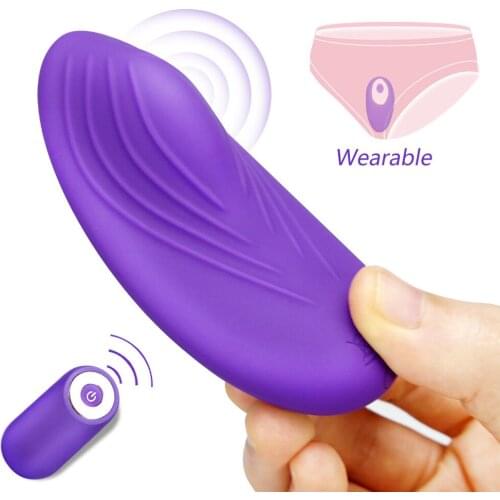 Clitoris Vibrator Wearable Vibrator Egg Remote Control USB Charging 10 Vibration Modes G-spot Stimulation Sex Toys for Women