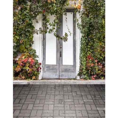 LIFE MAGIC BOX Backdrops Front Door Environment Kids Photography Photo Background Birthday S-2231