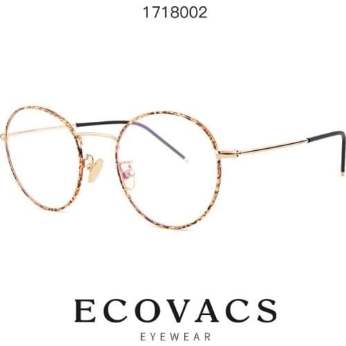 MAITENAZ Anti-radiation eyeglasses female retro round frame Korean version of the tide small round face short-sighted eyeglass