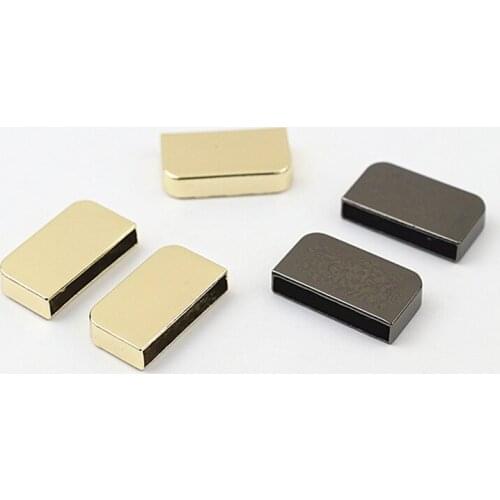 2pcs Metal Edging Buckle Bag Corner Screws Clip Edges Protector Clasp for DIY Handbag Leather Crafts Hardware Accessories