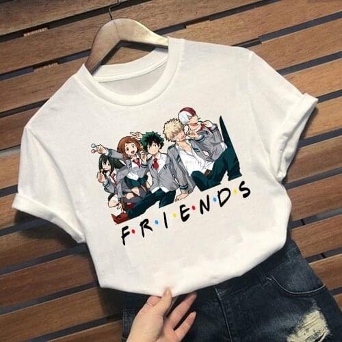 2020 anime My Hero Academia Tees Men Tops T-shirt manga Katsuki Bakugou Harajuku Unisex Tshirt Male 90s