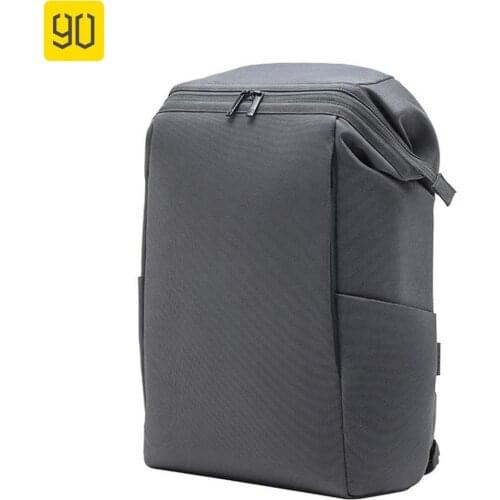 Original 90Fun Business Commuter Backpack Multinational City Backpack Waterproof Male Backpack For Student Bag Gray