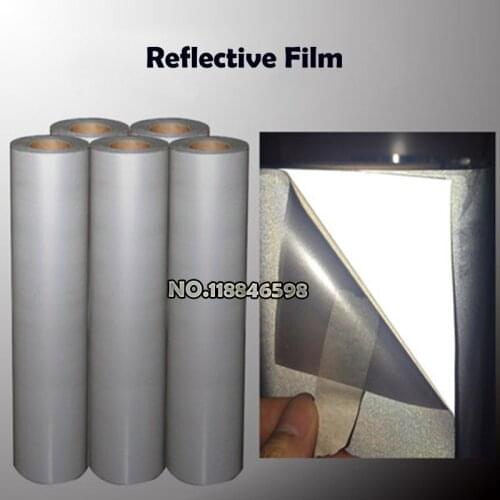 Reflective Heat Transfer Vinyl 50cm Widthx100cm Length High Effective Light Line South Korea Quality Two Films