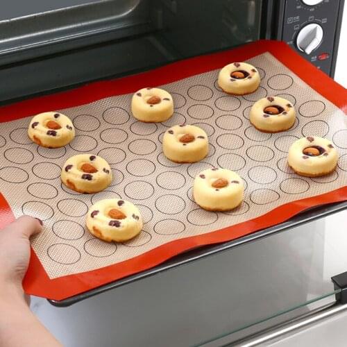 70 Grids Cake Cookie Pastry Macaron Oven Silicone Baking Mat Non-stick Multifunction Kitchen Baking Tools Sheet Pads