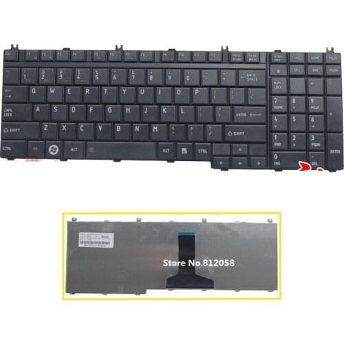 SSEA New laptop US Keyboard English for TOSHIBA X505 X500 A500 A505 L350 L355 355D L500 L505 L535 L550 P200 P300 P505 F501