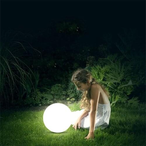 LED Outdoor Garden Landscape Light Rechargeable Remote Control RGB Colorful Waterproof LED Swimming Pool Floating Ball Lamp