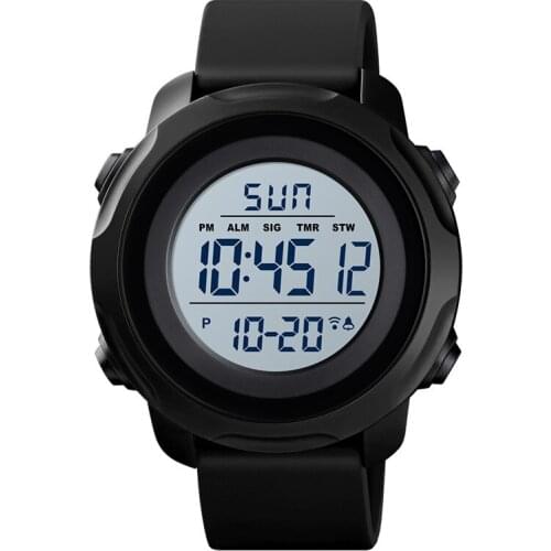 Time Secret Mens Sports Watch College Students Luminous Digital Watches Fashion Simple Swimming Waterproof Multi-function Watch