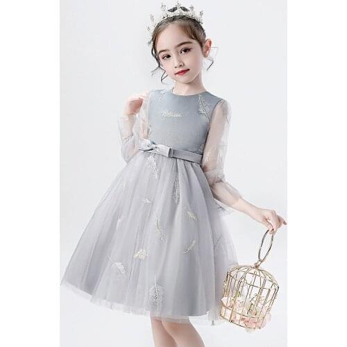 Girls' Dresses Spring 2021 Big Childrens Mesh Skirt Childrens Dress Princess Dress Girl Clothes