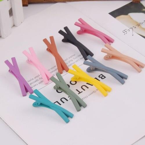 New 10 Pcs Korean Mix Colorful Girl Hairpins For Women Girls Hair Clip Barrettes Princess Children Headwear Hair Accessories