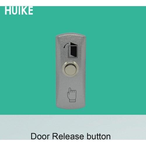 10 PCS Stainless button for alarm system or door access control system Push button Door release switch