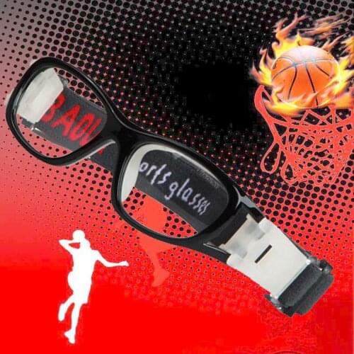2019 5 Colors Small Professional Basketball Glasses Football Sports Goggles Eye Frame Match Optical Lens Myopia Nearsighted
