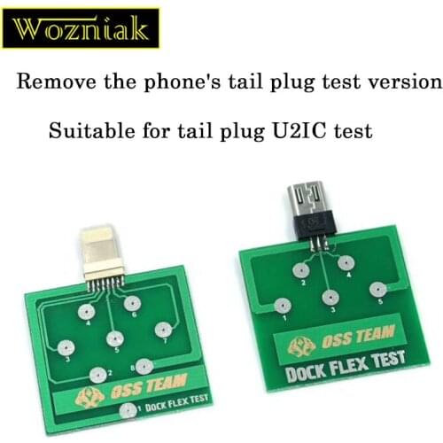 Wozniak for iphone android disassembly machine detection of the tail battery u2 the small plate Micro test board
