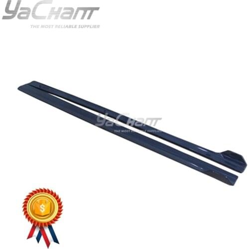 Car-Styling Carbon Fiber Side Skirt Underboard Fit For 2013-2016 S3 Sedan BKSS Style Side Skirts Under Board Extension