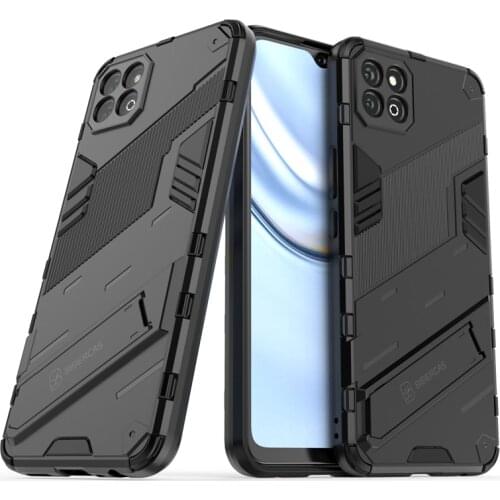 Phone Holder Case For Huawei Honor Play 20 Case Bumper Armor PC Full Cover For Honor Play 20 Case For Honor Play 20 Play20 6.52"