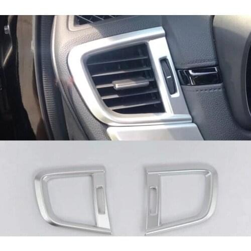 For Honda CR-V CRV ABS Matte 2017 Car Dashboard Left Right side Air conditioner AC Vent Outlet Cover Trim accessories 2 Pcs