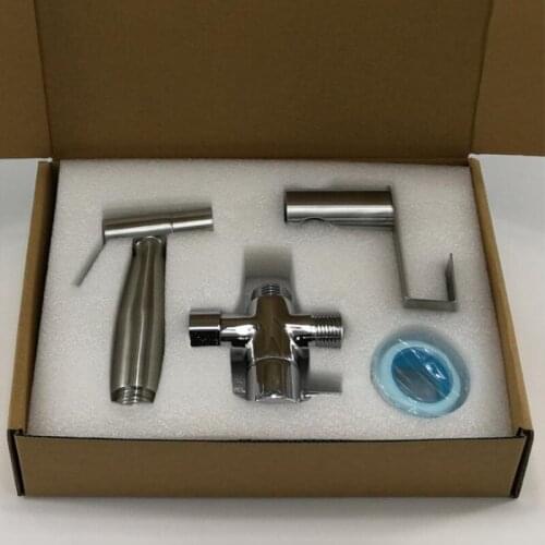 1 Set Ducha Higienica Handheld Shower Bidet Toilet Spray Bidet Shattaf Sprayer Hygiene Toilet Spray Bottom Cleaner Nozzle Shower