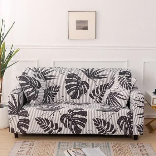 Stretch Sofa Cover Slipcovers Elastic All-inclusive Couch Case for Different Shape Sofa Loveseat Chair L-Style Sofa Case