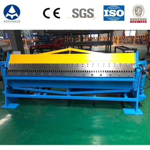 Hydraulic TDF Metal Sheet Press Brake, Flange Bending Machine, Aluminum Plate Edge Folding Forming Bender with Good Quality