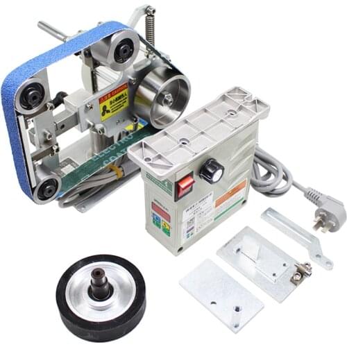 762x25MM Belt Machine with Brushless Motor Belt Sander Polisher Sharpener Polishing Grinding Machine Fixed Angle Open
