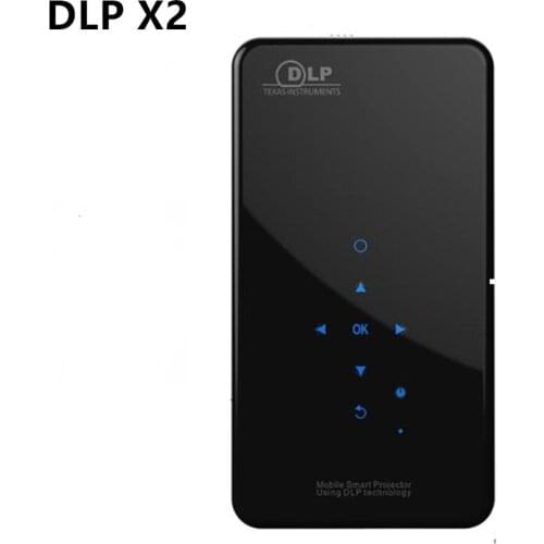 Mini Projector X2 DLP Android 7.1RK3128 1G/2G RAM 8G/16G ROM 5G WIFI Bluetooth4.0 1080P Home Cinema Portable 3D Video Beamer Hot