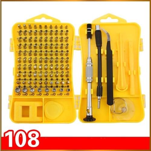 New 108 pieces of screwdriver combination kit multifunctional mobile phone digital product maintenance Kit