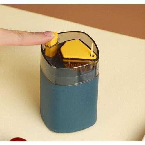Portable Automatic Toothpick Holder Container Kitchen Toothpick Bottle Home Toothpick Box Container Dispenser Holder Supplies