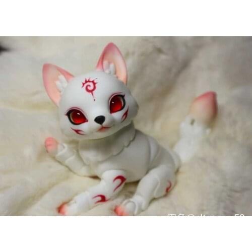 BJD Doll 1/12 fox bjd sd doll Ball Jointed Doll Art doll Collection Toys for Girl birthday gift resin Body