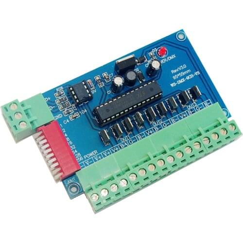 LED 9CH DMX512 Decoder 9 channel 3 group 9CH*3A 37A max DMX512 3P controller DC5V-24V DMX Decoder dimmer For led lights