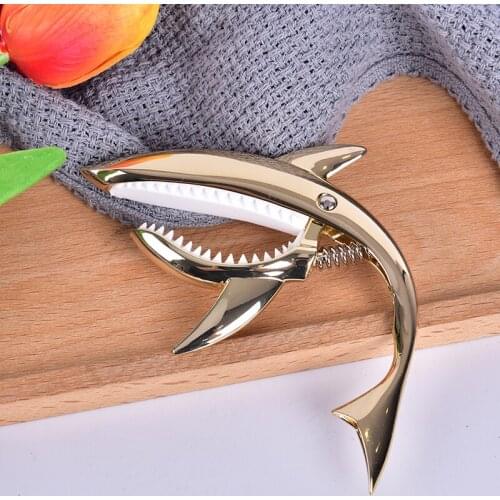 Shark Guitar Capo Zinc Alloy Universal Quick Change Clamp For Acoustic Classic Electric Guitarra Musical Instrument Accessories