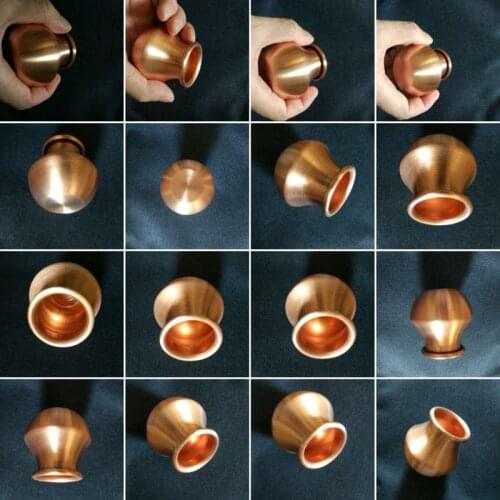 New copper cups chinese vacuum cupping kit pull out a vacuum apparatus therapy relax massagers curve suction pumps