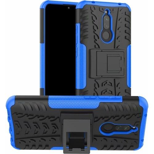 For Xiaomi Redmi 8 Case Cover Armor Stand Holder Rugged Silicone Shockproof Bumper Case for Xiaomi Redmi 8A for Redmi 8 A
