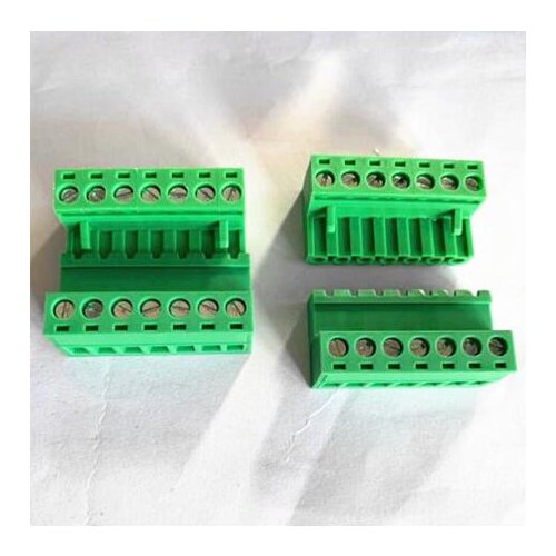 10pairs Solderless docking 2EDGRK-5.08-2p3p4p5p6p7p8p9p10p pluggable terminal block 2-24P two-wire connection
