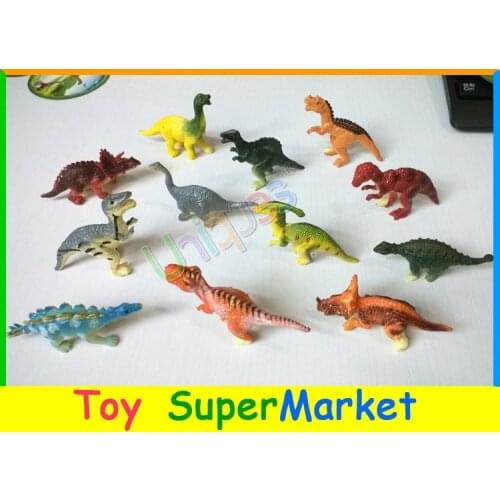 12pcs Set Plastic Jurassic Toy Dinosaur Play Toys Dinosaur World Model Action & Figures T-REX DINOSAUR Best Gift for Boys