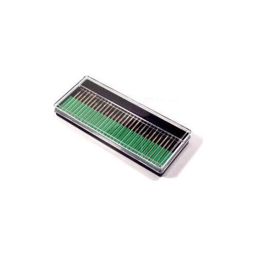 30PCS Diamond Point Burr Bits Drill Electric Grinding Accessories Rotary Grinding Head Carving For Nail Manicure Pedicure