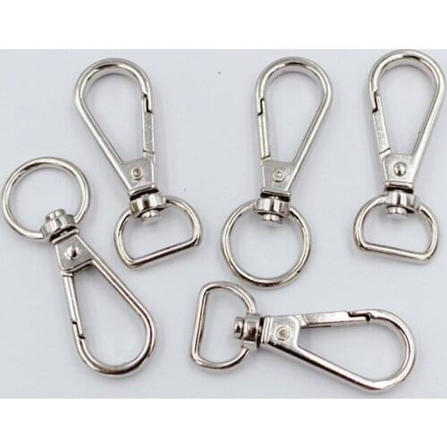 5pcs/lot 45x18mm 48x15mm big size metal Lobster Clasps Jewelry Findings Hooks for Necklace Bracelet Chain DIY