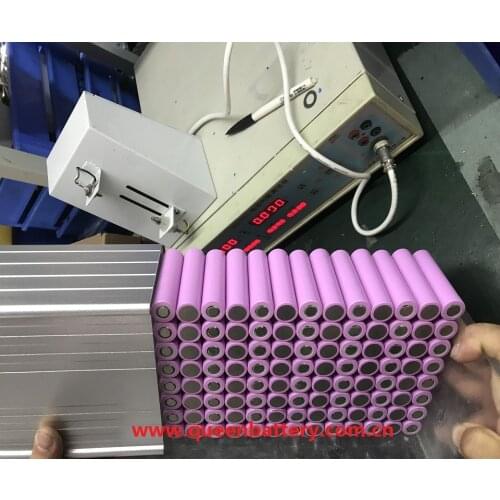 QB 18650 13S8P 48V20AH 48V24AH 48V 21AH electric bike battery pack with BMS 30A with 106 battery case