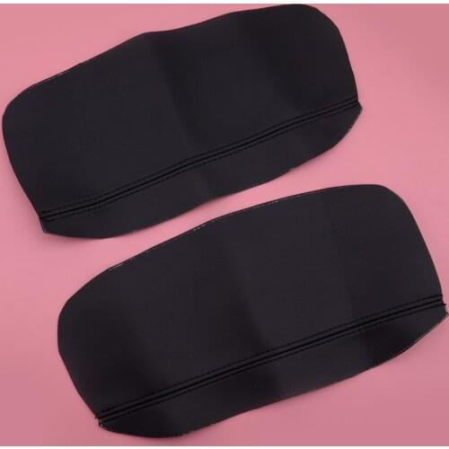 CITALL Black PU Leather Center Console Armrest Lid Cover Fit For Honda Acura RL 2005 2006 2007 2008 2009 2010