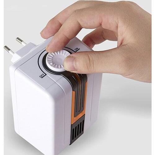 J0PE Mini Home Ionizer Purifier Air Cleaner Ozonator Oxygen Purify Kill Bacteria Clear Peculiar Smell Smoke Mute AC