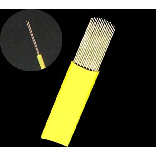 Double Row 17M1 U Shade Manual Needles For Fog Eyebrow Permanent Makeup Handmade Tattoo Pen Needles Microblading