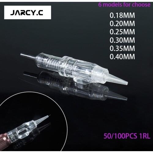 Agulhas Easy Click Cartridge Needles Dermografo 1/3/5R Microblading Permanent Makeup 600D-G needle for Eyebrow Tattoo Machine