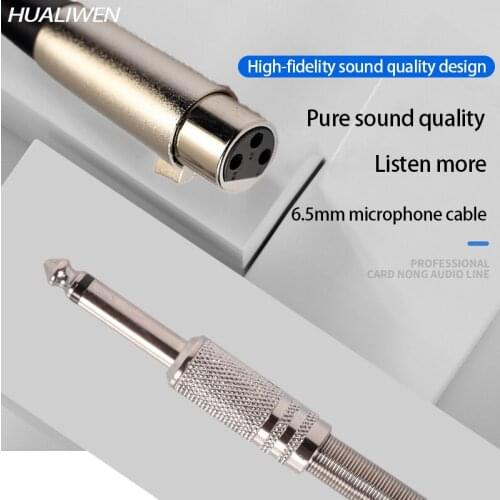 NOSYA Cable Matters 6.35mm (1/4 Inch) 6.35 to XLR Cable (Mother to Male) 3 Feet