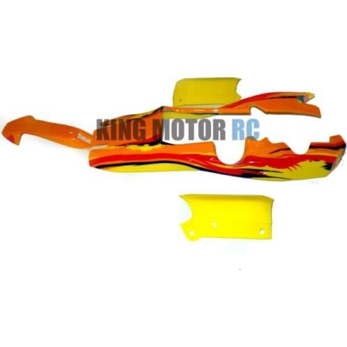 King Motor RC 1/5 Scale Pre-Cut Buggy Body 4 Piece Fits HPI aja 5B 2.0 SS Rovan