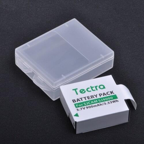 Tectra 1PCS SJCAM SJ4000 Li-ion Camera BATTERY for SJCAM Series M10 SJ4000 SJ5000 Series Sport Camera batteries