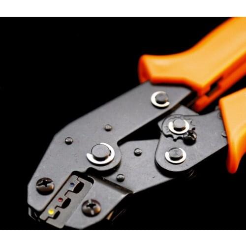 SN-02C Mini Type European style Self Adjustable Bare Terminals Crimping Hand Pliers Tool Plier Crimper 0.25-2.5mm2 AWG 20-13